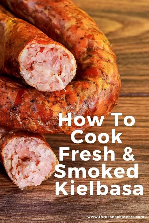 Polish Sausage Recipes, Smoked Kielbasa, Grilled Kielbasa, Kabasa Recipes, Keilbasa Recipes, Polska Kielbasa, How To Cook Kielbasa, Kielbasa Recipes, Polish Sausage