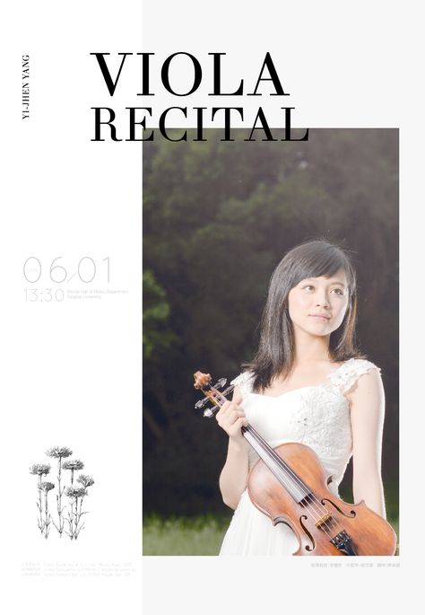 Viola Recital Visual Design Film Posters, Photography, Music, Senior Recital Poster, Recital Poster, Poster Ideas, Music Photography, Visual Design, Movie Posters