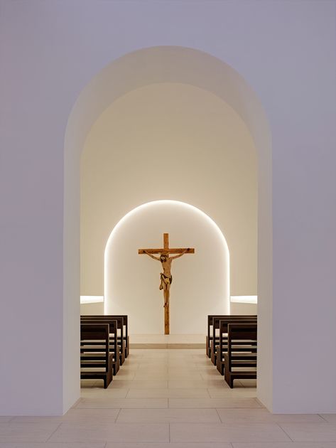 Religious Architecture, Sacred Architecture, Small Chapel, Church Interior Design, Modern Church, John Pawson, Architecture Modern, Church Interior, Jesus Wallpaper