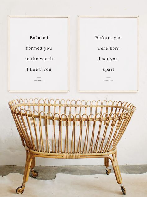 Excited to share this item from my #etsy shop: Before I formed you in the womb, Nursery scripture prints, Bible verse for nursery, Christian nursery art, Jeremiah 1 5, Nursery bible quote Bible Nursery Theme, Christian Nursery Ideas, Quotes For Nursery Wall, Baby Bible Verses, Bible Verse Nursery, Nursery Scripture, Jeremiah 1 5, Christian Nursery Decor, Baby Boy Art