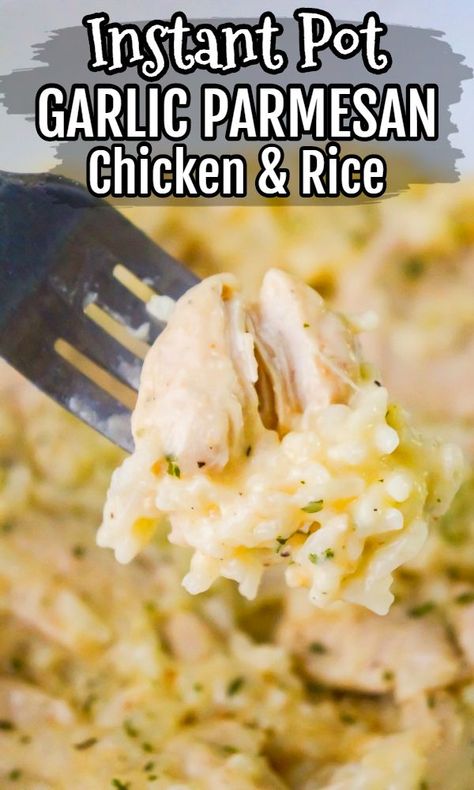 Pressure Cooker Chicken And Rice, Garlic Parmesan Chicken And Rice, Parmesan Chicken And Rice, Instant Pot Garlic Parmesan Chicken, Pressure Cooker Recipes Chicken, Instapot Recipes Chicken, Best Pressure Cooker Recipes, Chicken And Rice Recipe, Easy Pressure Cooker Recipes