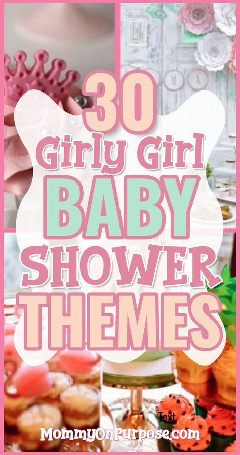 Baby Shower Thenes For Girl, Baby Shower For A Girl Ideas, Baby Girl Babyshowers Themes, Baby Girl Baby Shower Theme Ideas, Sprinkle Girl Baby Shower Ideas, Baby Shower Themes For Baby Girl, Baby Girl Themed Shower Ideas, Unique Baby Girl Baby Shower Themes