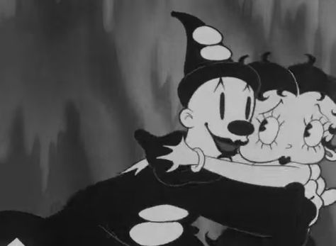 Snow-White (1933), a Max Fleischer cartoon short subject directed by Dave Fleischer Betty Boop And Koko The Clown, 50s Cartoon Aesthetic, Betty Boop And Koko, Betty Boop Snow White, Cartoons 50s, Max Fleischer, 1930s Cartoons, Cartoon Vintage, White Cartoon