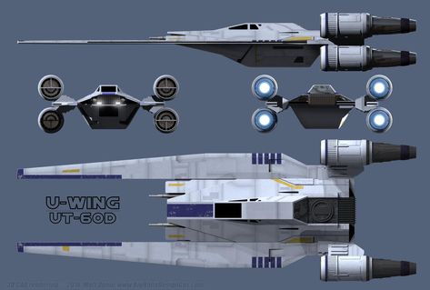 Star Fighter Concept Art, U Wing, Troop Transport, Star Wars Ships Design, Star Wars Spaceships, Star Wars Models, Star Wars Vehicles, Starship Design, Galactic Republic