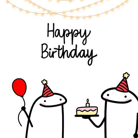 Happy Birthday To Youuu! Birthday Cards To Make, Best Birthday Cards, Cute Happy Birthday Wishes, Happy Birthday Doodles, Kartu Ulang Tahun Diy, Happy Birthday Wishes For A Friend, Happy Birthday Icons, Happy Birthday Drawings, Birthday Doodle