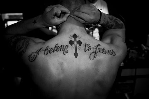 I belong to Jesus Tumblr, Christian Tattoos, I Belong To Jesus Tattoo, Christus Tattoo, Christian Tattoo, God Tattoos, Jesus Tattoo, Tattoo Tattoo, Tattoo Idea