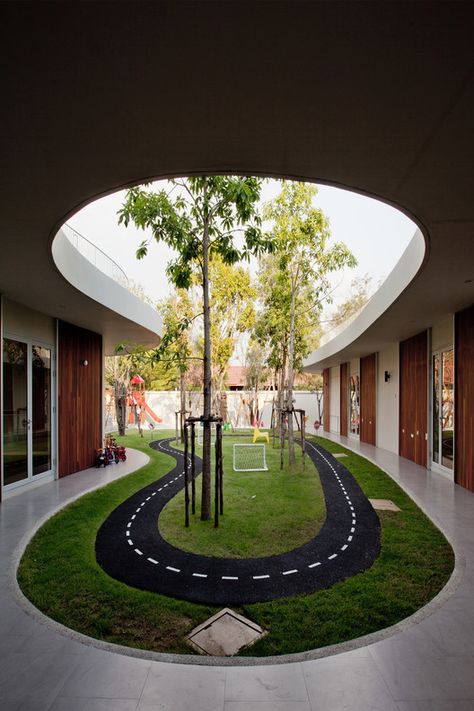 Kensington International Kindergarten / Plan Architect | ArchDaily Kindergarten Plan, Kindergarten Architecture, Preschool Designs, مركز ثقافي, Kids Interior Design, Kindergarten Design, Plans Architecture, School Interior, Casa Patio