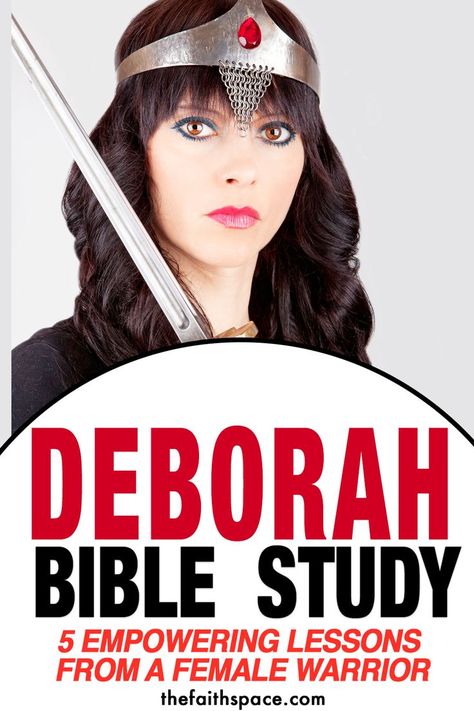 Deborah Bible, Deborah In The Bible, Bible Character Study, Step Out In Faith, Study Lesson, Bible Heroes, Woman Of Faith, Bible Worksheets, Bible Studies For Beginners