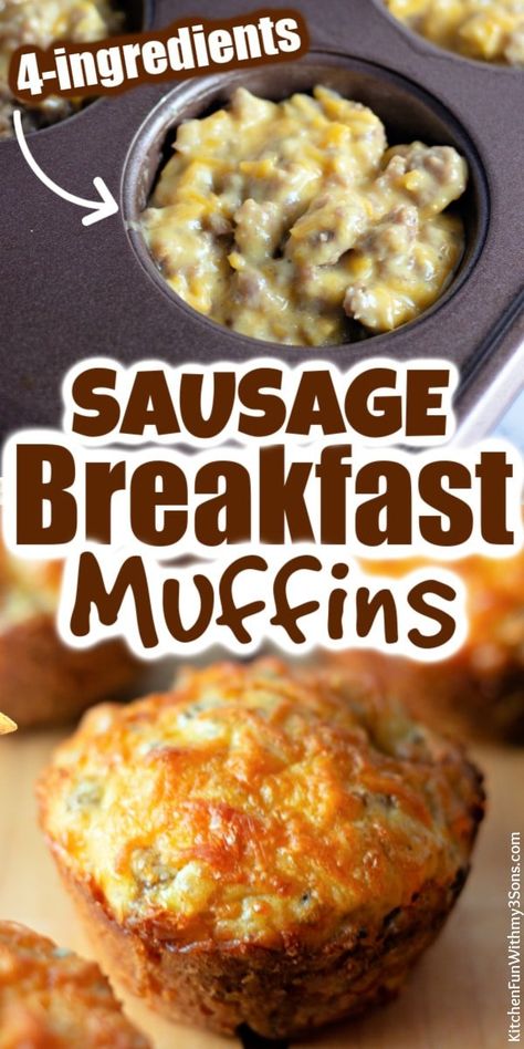 Breakfast Ideas In A Muffin Pan, Best Quick Breakfast Ideas, Meal Prep Party Ideas, Crumbled Breakfast Sausage Recipes, Breakfast Ideas With Waffle Maker, Easy No Bake Lunch Ideas, Muffin Pan Breakfast Ideas, Egg Sausage Biscuits, Eggs Dishes Breakfast