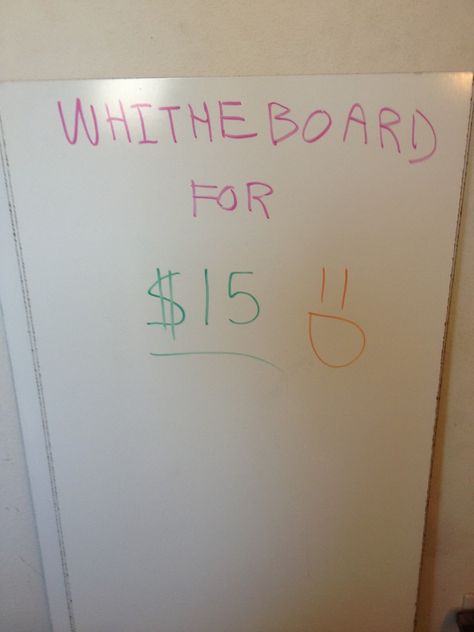 So I wanted a white board & HELL NO I wasn't going to pay more than $30 for it! so I decided to Make my own Ghetto White Board for Cheap! (costs less than $15!)...take a peek onto my Epic Adventure to a Shiny New Smooth & Sexy Whiteboard! Organisation, Diy Dry Erase Board, Diy Whiteboard, Tile Board, Diy Organizer, Keto Menu, Flexible Seating, Executive Functioning, Car Wax