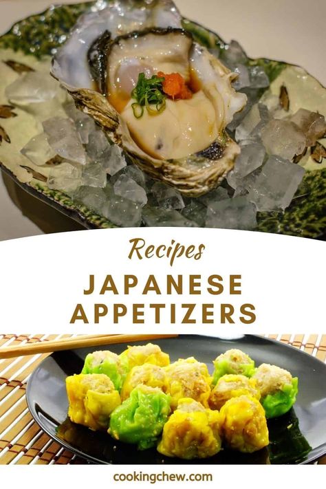 19 Ridiculously Good Japanese Appetizers For Your Next Party! Japanese Appetizers Easy, Japanese Appetizer, Daikon Recipe, Shiitake Bacon, Japanese Appetizers, Japanese Cucumber Salad, Yaki Onigiri, List Of Appetizers, Japanese Dumplings