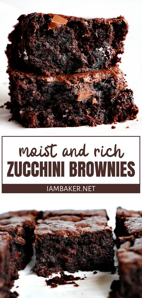 Zucchini Carrot Bars, The Best Zucchini Brownies, Vegan Chocolate Zucchini Brownies, Chocolate Zucchini Recipes Dessert, Frosted Zucchini Brownies, Gluten Free Zucchini Dessert Recipes, Eggless Zucchini Brownies, Fudgey Zucchini Brownies, Dark Chocolate Zucchini Brownies