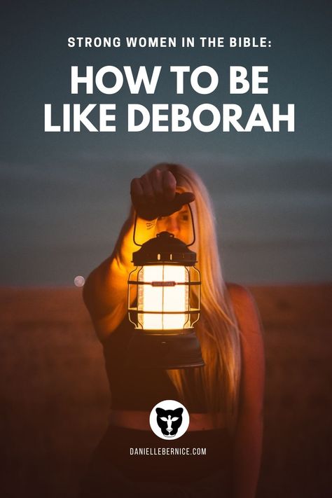 Strong women in the Bible: How to be like Deborah - DanielleBernice.com Strong Women, Bible Studies, Deborah In The Bible, Women In The Bible, Study Notebook, Bible Study Notebook, Brave Women, Bible Lessons, The Bible