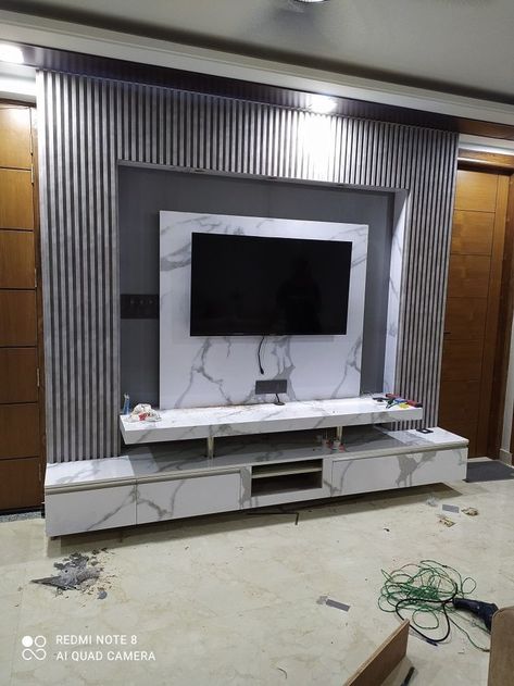 ટીવી Unit, Modern Tv Wall Design Ideas Wood, Led Tv Panel Design For Lobby, Tv Sokesh Design, Led Tv Panel Design For Bedroom, Bedroom Tv Unit Design Modern Luxury, ટીવી યુનિટ, Big Tv Unit Design Modern, Lcd Unit Design