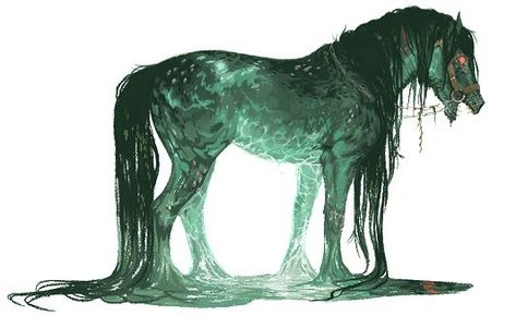 Creatures From Irish Mythology, Ranked - HeadStuff Irish Mythology Creatures, Dark Irish, Mythology Creatures, Water Horse, Sea Dragons, Ancient Ireland, Irish Mythology, Old Hag, Sea Plants