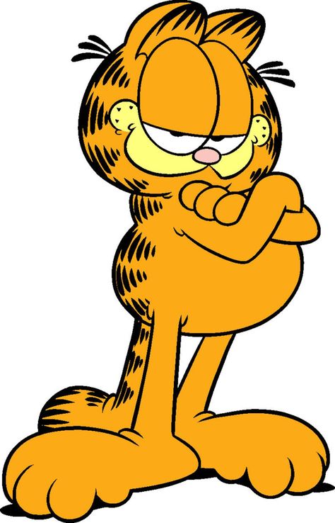 Fat Cartoon, Garfield Wallpaper, Kalle Anka, Garfield Images, Garfield Pictures, Diy Poster, Garfield Cartoon, Garfield Cat, Garfield And Odie