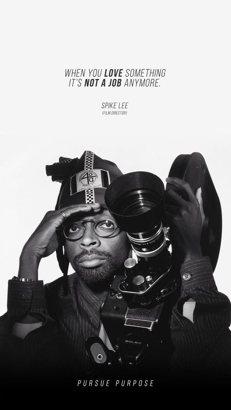 Spike Lee Movies, Filmmaking Quotes, Minimal Quotes, Filmmaking Inspiration, Film Tips, Film Projector, Cinema Quotes, Career Vision Board, Portrait Editorial