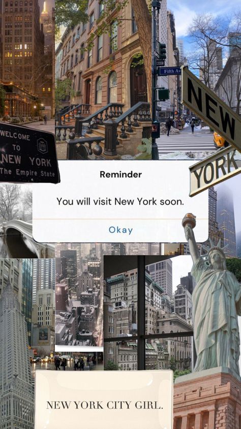 Travel New York Aesthetic, New York Aesthetic Wallpaper Night, 80s Classroom Aesthetic, New York Vision Board Wallpaper, New York Aesthetics, Life In Nyc Aesthetic, Nyc Vision Board Wallpaper, New York Motivation, Ny Aesthetic Wallpaper