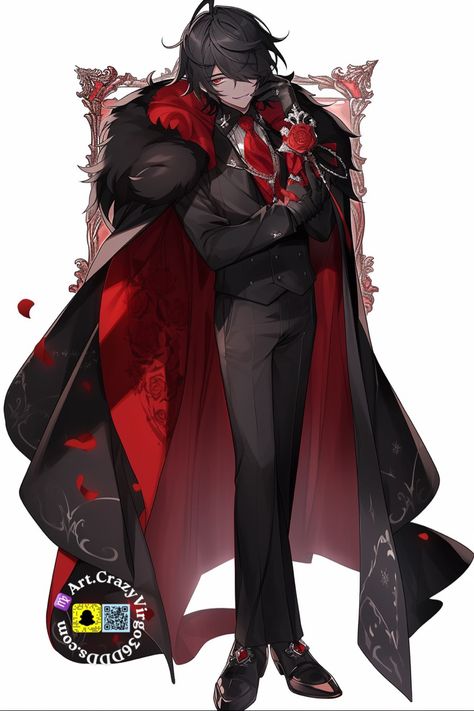 Vampire In A Suit Art, Butler Suit Reference, Vampire Outfit Men, Victorian Vampire Outfit, Vampire Ocs, Gothic Suit, Tomboy Dresses, Victorian Suit, Vampire Cartoon