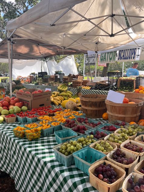 farmers market, fruits and veggies Farmers Market New York, Fall Fruit And Vegetables, Male Meditation Aesthetic, Farmers Market Fruit Aesthetic, Chicago Farmers Market, Farmers Market Vision Board, Downtown Market Aesthetic, Seasons Aesthetic Spring, Farmers Market Fall Aesthetic