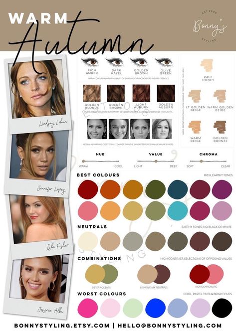 Autumn Skin Tone, Autumn Color Analysis, Warm Skin Tone Colors, Color Palette Autumn, Palette Autumn, Deep Autumn Palette, Autumn Color Palette Fashion, Autumn Skin, Deep Autumn Color Palette