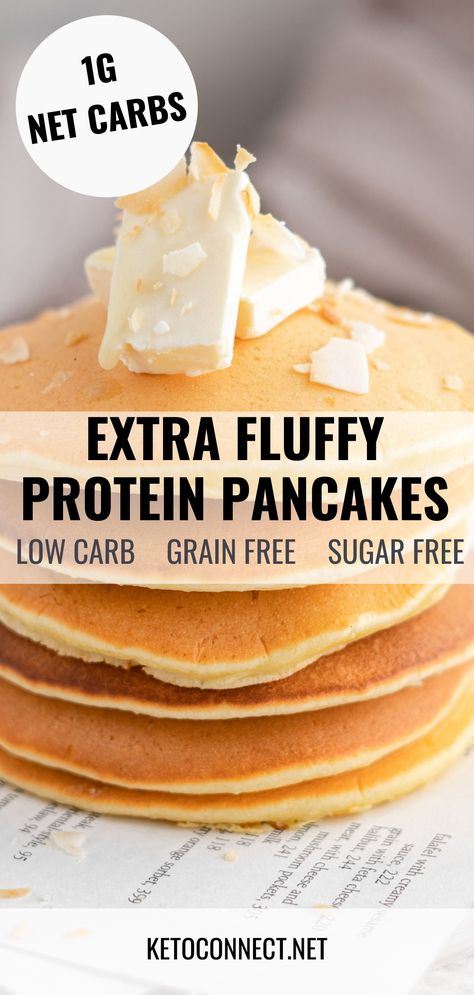 Keto Protein Pancakes Recipe, Protein Pancakes With Protein Powder Low Carb, Hi Protein Pancakes, Protein Breakfast Pancakes, Healthy Low Carb Pancakes, Protein Pancake Low Calorie, Low Carb Protein Pancakes Easy, Protein Powder Pancakes No Flour, Best Protein Pancakes Recipe