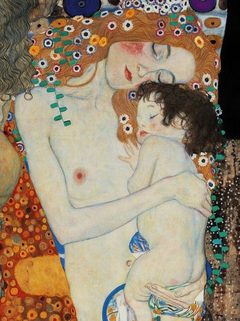 Klimt Gustav Klimt, Mother And Child