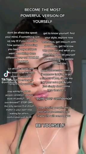 How to become the BEST VERSION OF YOURSELF in 2022 ♡ become "that girl" with these habits!!! How To Become A Better Version Of Yourself, Glowup Quote, Tips For Confidence, How To Make Your Life More Aesthetic, Focused Girl Aesthetic, How To Be Hot Tips, Liked Pins, Self Confidence Aesthetic, Becoming That Girl Aesthetic