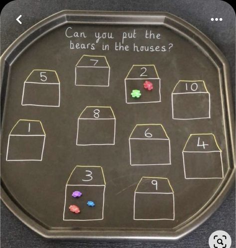 Eyfs Counting Activities, Counting Tuff Tray Ideas, Number Tuff Tray Eyfs, Maths Table Eyfs, Maths Tuff Tray Ideas Eyfs, Eyfs Maths Tuff Tray, Math Tuff Tray Ideas, Ks1 Tuff Tray Ideas, Counting Tuff Tray