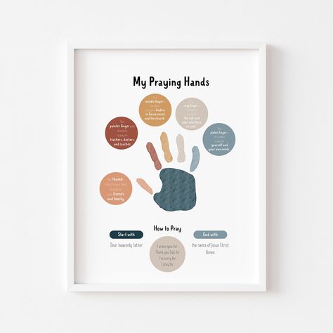 My Praying Hands Print, Printable Christian Educational Wall Art, Church Sunday School Nursery Poster, Christian Wall Decor Watercolor Kids - Etsy New Zealand Christian Kindergarten Classroom Decor, Christian Classroom Decor, Sunday School Classroom Decor, Kids Church Decor, Christian Classroom, Poster Christian, Christian Nursery Decor, Sunday School Decorations, Sunday School Rooms