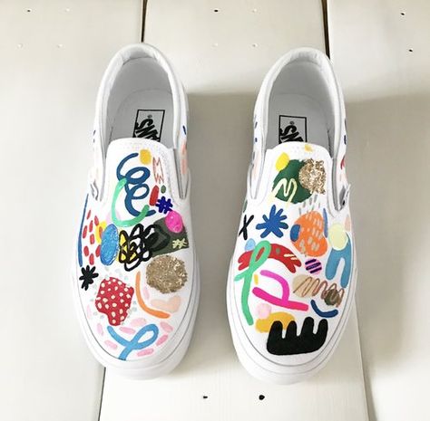 PROJECTS — Kindah Khalidy Neon Vans, Kindah Khalidy, Vans Custom, Custom Vans Shoes, Painted Shoes Diy, Custom Sneakers Diy, Art Program, Custom Painted Shoes, Diy Sneakers