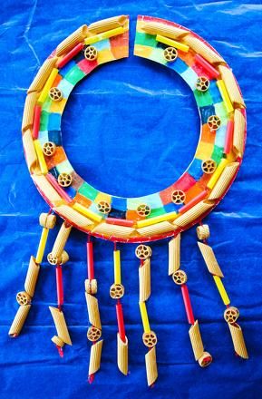 Multicultural Crafts, Africa Craft, Africa Nature, African Art Projects, Cultural Crafts, African Crafts, Afrikaanse Kunst, Vbs Crafts, African Necklace