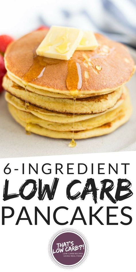 Yummy Pancakes, Galletas Keto, Low Carb Pancake Recipe, Low Carb Low Calorie, Quick Keto Breakfast, Desayuno Keto, Recipe Low Carb, Low Carb Pancakes, Postre Keto