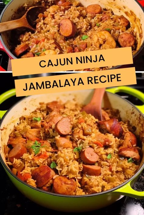 Last Updated on September 29, 2023 Jambalaya is a classic Creole dish that will have everyone at the table asking for seconds! This flavorful and hearty dish is made with simple ingredients. The unique blend of flavors creates an irresistibly delicious meal that can be prepared in just a few minutes. Whether it’s served as ... <a title="Cajun Ninja Jambalaya Recipe – Hungarian Chef" class="read-more" href="https://hungarianchef.com/cajun-ninja-jambalaya-recipe/" aria-label="More on Caj... Cajun Ninja Jambalaya Recipe, The Cajun Ninja Recipes, Cajun Ninja Recipes, Creole Jambalaya Recipe, Cajun Ninja, Jambalaya Recipe Cajun, Creole Jambalaya, Cajun Rice, Sausage Jambalaya