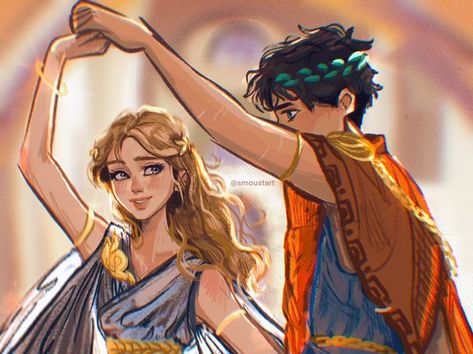 Percy E Annabeth, Percabeth Fan Art, The Kane Chronicles, Percy Jackson Drawings, Rachel Elizabeth Dare, Zio Rick, Percy Jackson Ships, Dibujos Percy Jackson, Percy And Annabeth