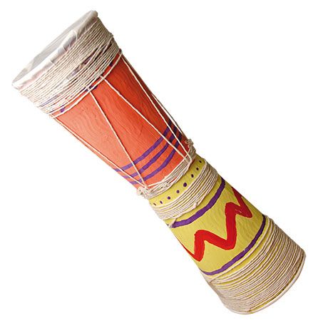 Make an African 'djembe' Drum | National Geographic Kids Diy African Drum, African Crafts Diy, African Crafts For Preschool, African Drum Craft, African Crafts For Kids, African Drums, Drum Craft, Africa Craft, Diy Drums