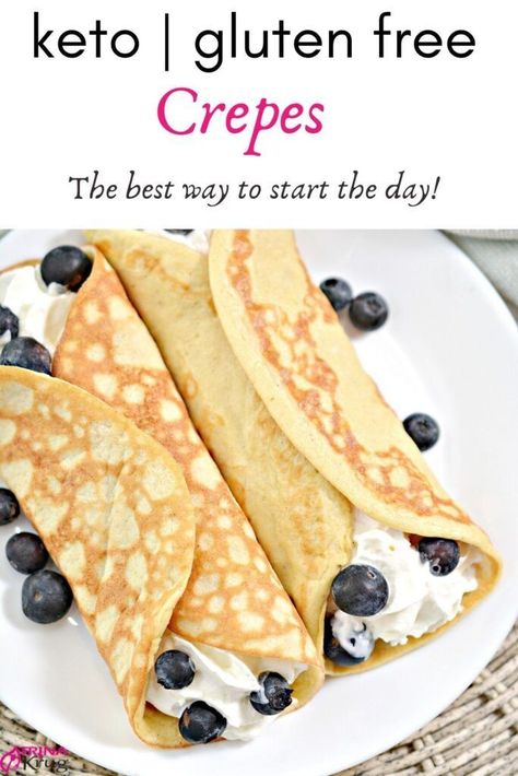 Keto Crepes `- Easy Keto Recipes · Whether you're brand new to the keto diet or a seasoned vet, these keto recipes will satisfy your low carb diet needs. Tags: keto recipes easy, keto recipes dinner, keto recipes breakfast,keto recipes lunch,keto recipes ketogenic, keto recipes for beginners, keto recipes dessert,keto recipes snacks, keto recipes meals, keto meal plan, keto meal prep, keto meal plans, keto meal planning Source by bnasty15 Breakfast Gluten Free, Keto Crepes, Easy Keto Breakfast, Gluten Free Crepes, Comidas Keto, Keto Gluten Free, Crepes Recipe, Keto Pancakes, Recetas Keto