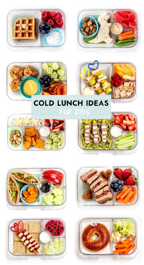 Healthy Cold Lunch Ideas, Cold Lunch Ideas For Kids, Healthy Cold Lunches, Cold Lunch Ideas, Kids Lunch Box Meals, Kindergarten Lunch, Kids Packed Lunch, Preschool Lunch, Cold Lunch