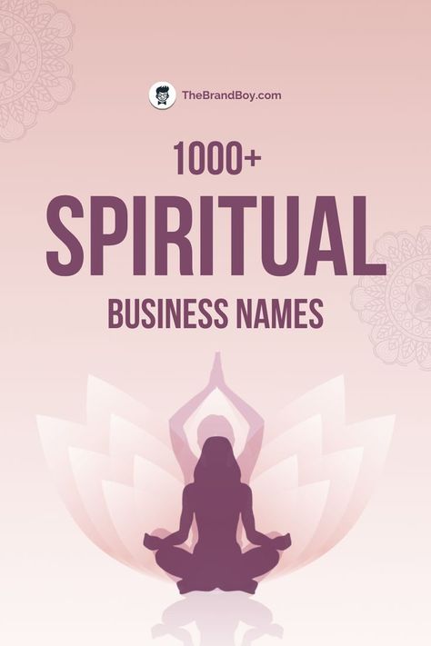 Are you interested in starting a spiritual business? There are so many different metaphysical, and spiritual businesses that it may be overwhelming and people love to connect with them. You can also do the same! #names #spiritalbusiness #spiritual #business Loc Business Names, Spiritual Names For Instagram, Hindi Brand Name Ideas, Crystal Business Name Ideas, Crystal Business Names, Unique Names For Business With Meaning, Hindi Names For Business, Christian Names For Business, Starting A Spiritual Business