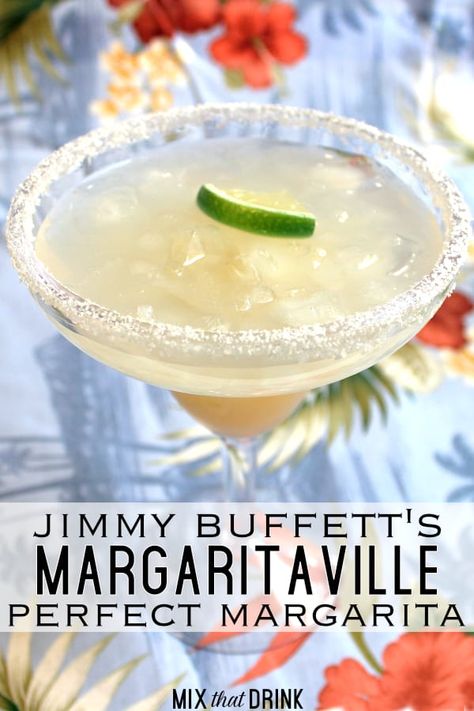 Margaritas, Essen, Blended Margarita Recipe, Margaritaville Recipes, Perfect Margarita Recipe, Margarita Mix Recipe, Classic Margarita Recipe, Best Margarita Recipe, Jimmy Buffett Margaritaville