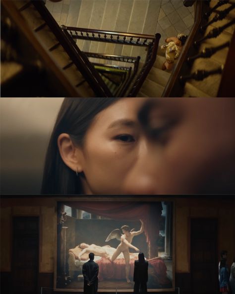 Cinematic Film Aesthetic, Cool Shots In Film, Anamorphic Lens Cinematography, Cool With You Aesthetic, Good Cinematography, Short Film Cinematography, Interesting Film Shots, Newjeans Cool With You Aesthetic, Stills From Films