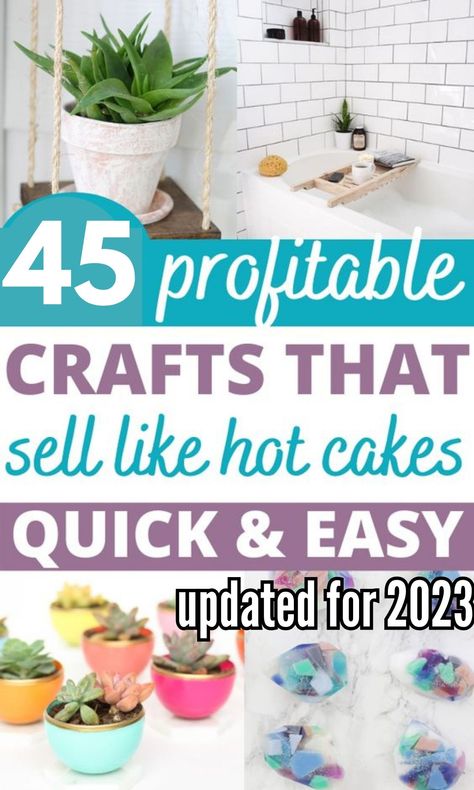 Diy Crafts To Sell On Etsy, Crafts That Sell, Craft Fair Ideas To Sell, Craft Ideas To Sell, Different Crafts, Sellable Crafts, Ideas To Sell, Profitable Crafts, Diy Projects To Make And Sell