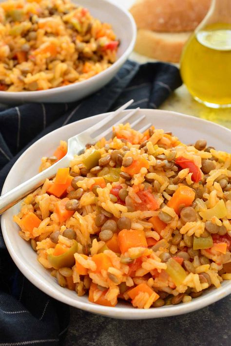 Lentils And Rice Recipe, Lentil Recipes Indian, Lentil Recipes Healthy, Budget Vegan, Vegetarian Recipes Lentils, Pulses Recipes, Canned Lentils, Lentils Beans, Lentil Dishes