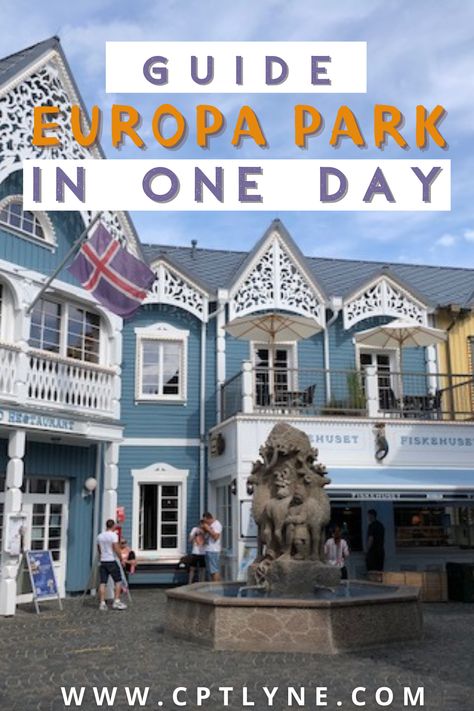 Planning a day trip to Europa Park, Rust, Germany? Then check out my one day guide to plan your one day vacation to Europa Park. One of the best amusement parks in the world! | europe destination | amusement park europe | best amusement park | bucket list europe | europe destinations | what to do in europe | day trip guide | germany amusement park | silver star | Wodan | Euro Mir | Blue Fire MegaCoaster | things to do in Europa Park | Europa Park Tips Europa Park Germany, Oktoberfest Trip, Europa Park Rust, Rust Germany, Bucket List Europe, Europe Day, Best Amusement Parks, Black Forest Germany, Europe 2024