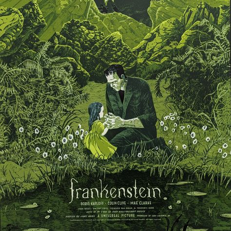 Classic Frankenstein, Frankenstein Wallpaper, Frankenstein Illustration, Types Of Psychology, Universal Monsters, Movie Poster Art, September 28, Classic Horror, Reference Photos