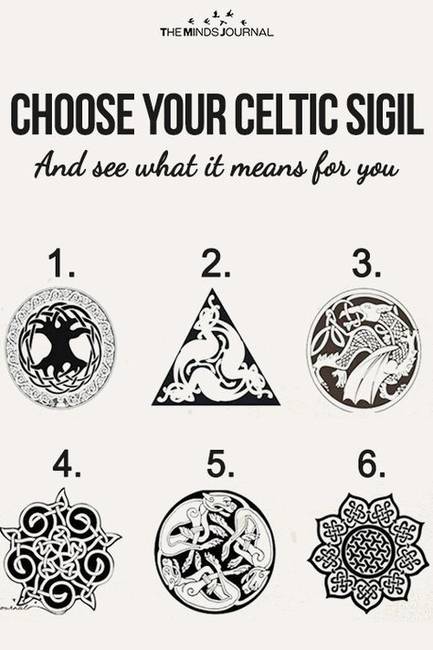 Choose Your Celtic Sigil And See What It Means - https://themindsjournal.com/choose-celtic-sigil/ Celtic Protection Symbols, Sigils And Meanings, Druid Tattoo, Druid Symbols, Celtic Symbols And Meanings, Celtic Signs, Celtic Paganism, Celtic Zodiac, Scottish Symbols