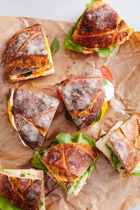 25 Best Beach Food Ideas - What to Bring for Beach Snacks & Meals | Kitchn Smoked Turkey Sandwich, Beach Picnic Foods, Beach Day Food, Crowd Recipes, Turkey Sandwiches Recipes, Beach Snacks, Turkey Sandwich, Crowd Pleasing Recipes, Beach Meals