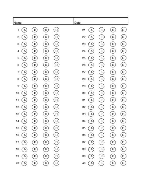 Best Blank Answer Sheet Template 1 100 Answer Sheet Template, Calender Template, Preschool Lesson Plan Template, Cornell Notes Template, Adjective Worksheet, Bingo Sheets, Short Vowel Words, Book Report Templates, Verb Worksheets