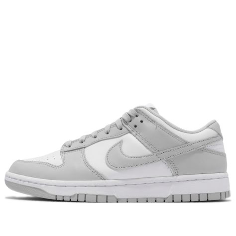 Grey Nike Low Dunks, Nike Mens Dunks, White And Grey Dunks, Grey Panda Dunks, Air For Es, Nike Gray Shoes, Low Grey Dunks, Nice Cheap Shoes, Shoes High Tops Nike