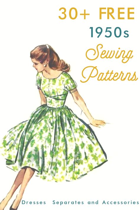 Style Sewing Patterns, Vintage Sewing Patterns Free, Retro Hairstyles Tutorial, Diy Sy, 1950s Sewing Patterns, Patron Vintage, Costura Fashion, Vintage Fashion 1950s, Sewing Magazines